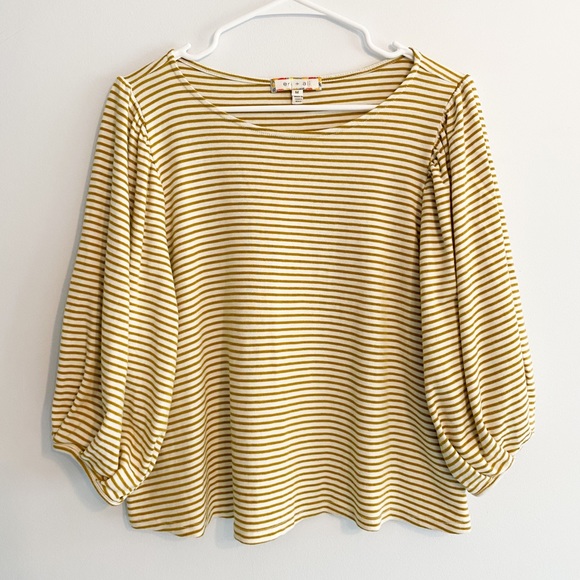 Anthropologie Boatneck Balloon Sleeve - Picture 3 of 7